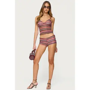 Zigzag Stripe Shorts Zigzag Stripe Shorts