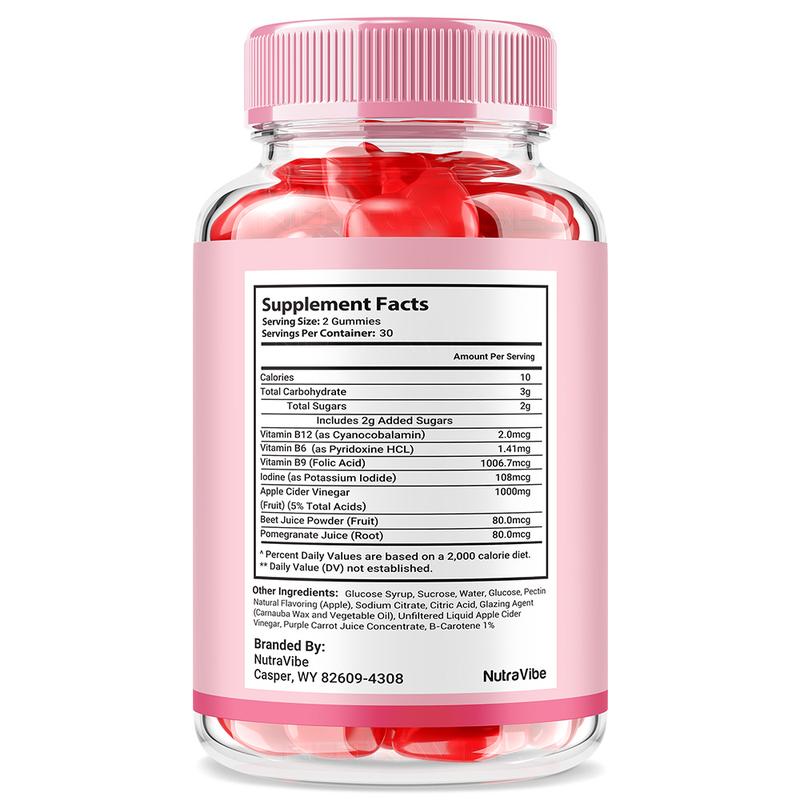Novislim - Advanced Formula 1000mg Gummies with Natural Ingredients for Health & Wellness