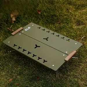 Ultralight Outdoor Folding Table, Portable Aluminum Alloy Camping Table, Camping Picnic Table, Storage Bag Included, Easy Storage For Hiking, Camping Portable Table Foldable Furniture