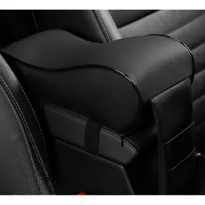 Armrest Cushion Soft Memory   Armrest Cushion Armrest for  Center Console Black