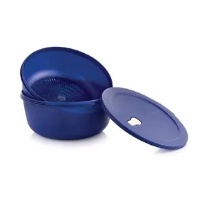 Crystalwave | Round with Colander | 16 Cup / 3.8 L