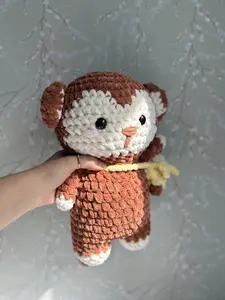 Monkey Crochet Plushie