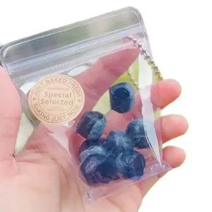 Simulated food funny toy, blueberry squeeze stress relief fruit