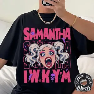Samantha IWKYM Comfort Colors Shirt, Dungeon Crawler Bookish Tee, DCC Merch