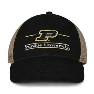 Purdue Trucker Hat with Split Bar Soft Mesh Snapback