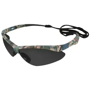 KleenGuard Nemesis Safety Glasses with Camo Frame and Anti-Fog Smoke Lens