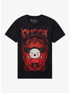 Pucca Metal Dark Wash T-Shirt – Cute Chaos Energy Shirt