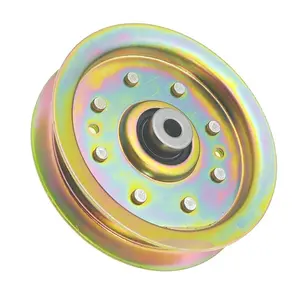 1pc Lawn Mower Single Slot Pulley Wheel for Cub Cadet, Steel Material, Compatible with 956-04129 956-04129C, Durable and Reliable