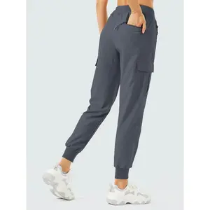 Women's Cargo Joggers Lightweight Quick Dry Hiking Pants Athletic Workout Lounge Casual Outdoor