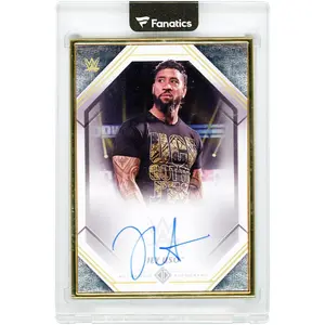 Jey Uso WWE Autographed 2021 Topps Transcendent #A-JU #14/25 Card - Fanatics Authentic Certified