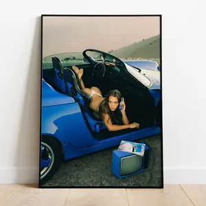 Porsche Poster for bedroom - brand print poster car poster wall art cool print cool poster gift for women gift for men