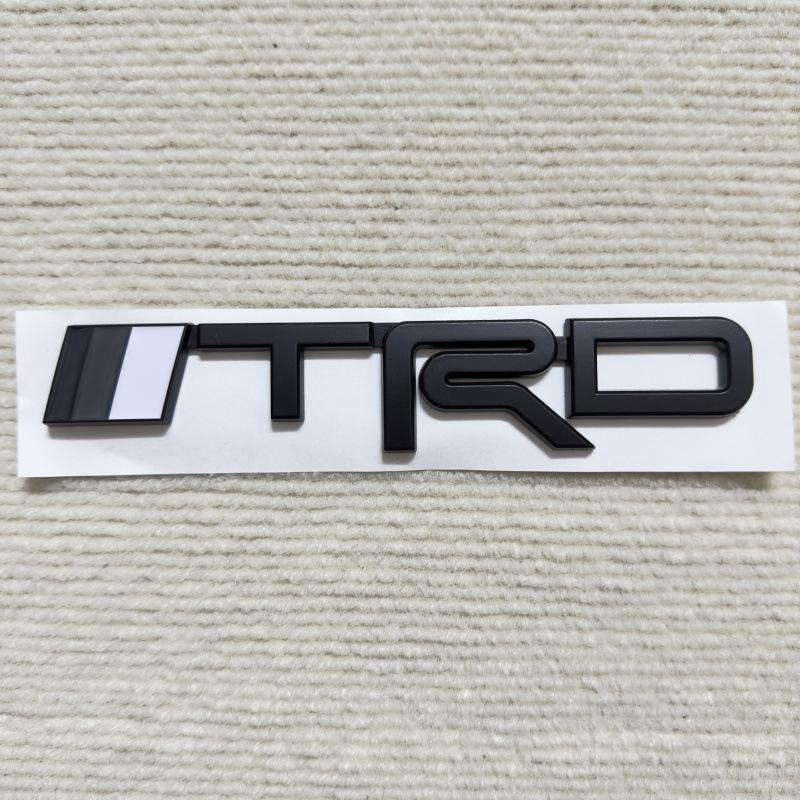 TRD logo applies to Toyota Jeep Dodge body stickers Side logos Leaf panels Rear modification logos Car stickers TRD logo applies to Toyota Jeep Dodge body stickers Side logos Leaf panels Rear modification logos Car stickers