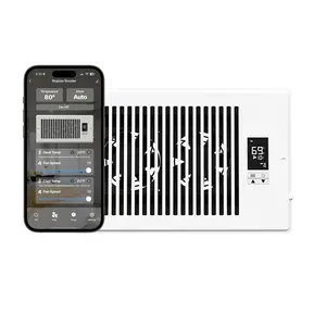 6 Inch Register Booster Fan with Smart App Control