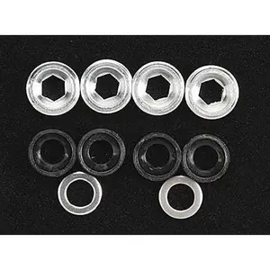 RPM 80010 Pillow Ball Set Screws & Bushing Caps (4) Traxxas T/E-Maxx