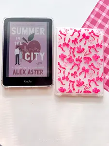 Pink Bows Kindle Case - protect your kindle on the go - kindle accessories 