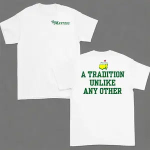 2026 Masters Golf Shirt--Unique Traditional T-Shirt--Distressed Augusta Pattern--2026 Vintage Championship Inspired Pattern T-Shirt