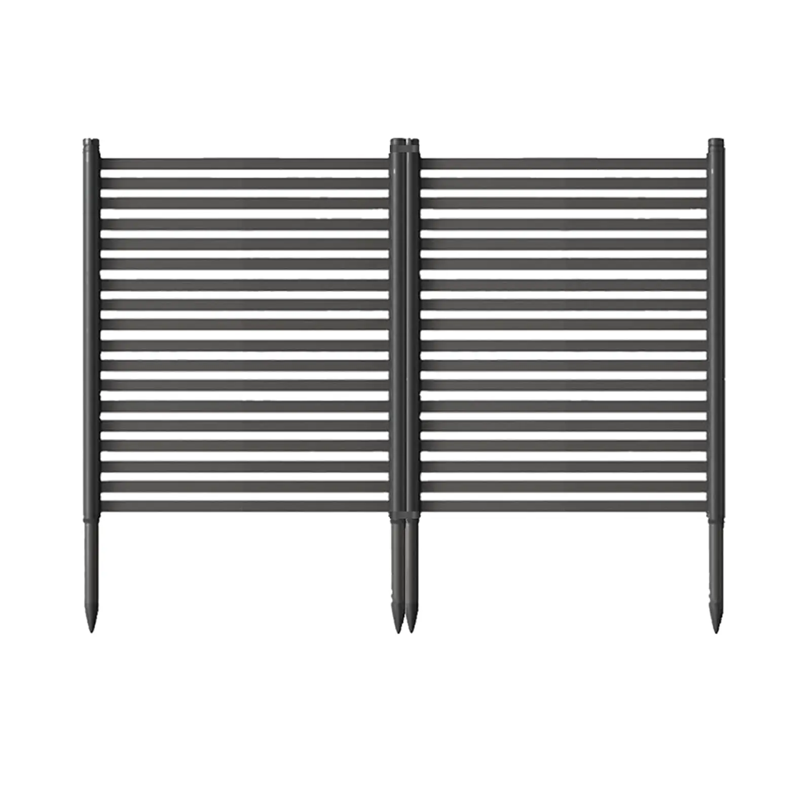 GAOMON Privacy Screen Outdoor Garden Fence, 47x35 in 2-Panel Animal, Outdoor Fence, Decorative Landscape Edging for Flower Beds, Vegetable Gardens, Patio, Backyard, Lawn