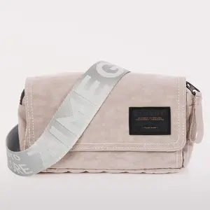 ZIMEGO ZB305 MINI Crossbody Waist Bag for Men & Women - Adjustable Strap, Front Magnetic Flap, Durable Nylon, Airport-Ready, Stylish Fanny Pack