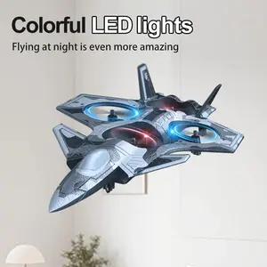Children's remote control airplanes fixed-wing gliders aerial photography airplanes foam remote control airplanes crash-resistant foam airplanes simple drones suitable for children aged 8-12 Christmas Halloween Thanksgiving gift TongLi