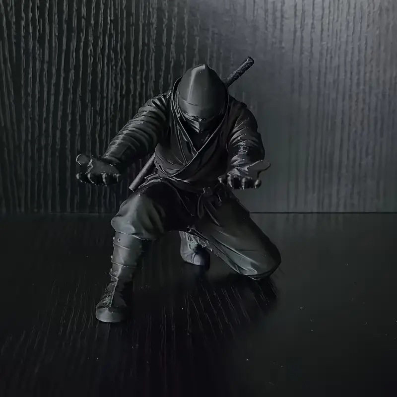 3D Printed Ninja Samurai Pen Holder, Multifunctional Stationery Storage Box, Desk Organizers, Desk Accessories, Office Stationery Supplies, Non-Slip Design, Space Saving, Office and Home Decor Gift