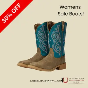 TWISTED X BOMBER STORMY BLUE SQUARE TOE WOMENS WXTR001