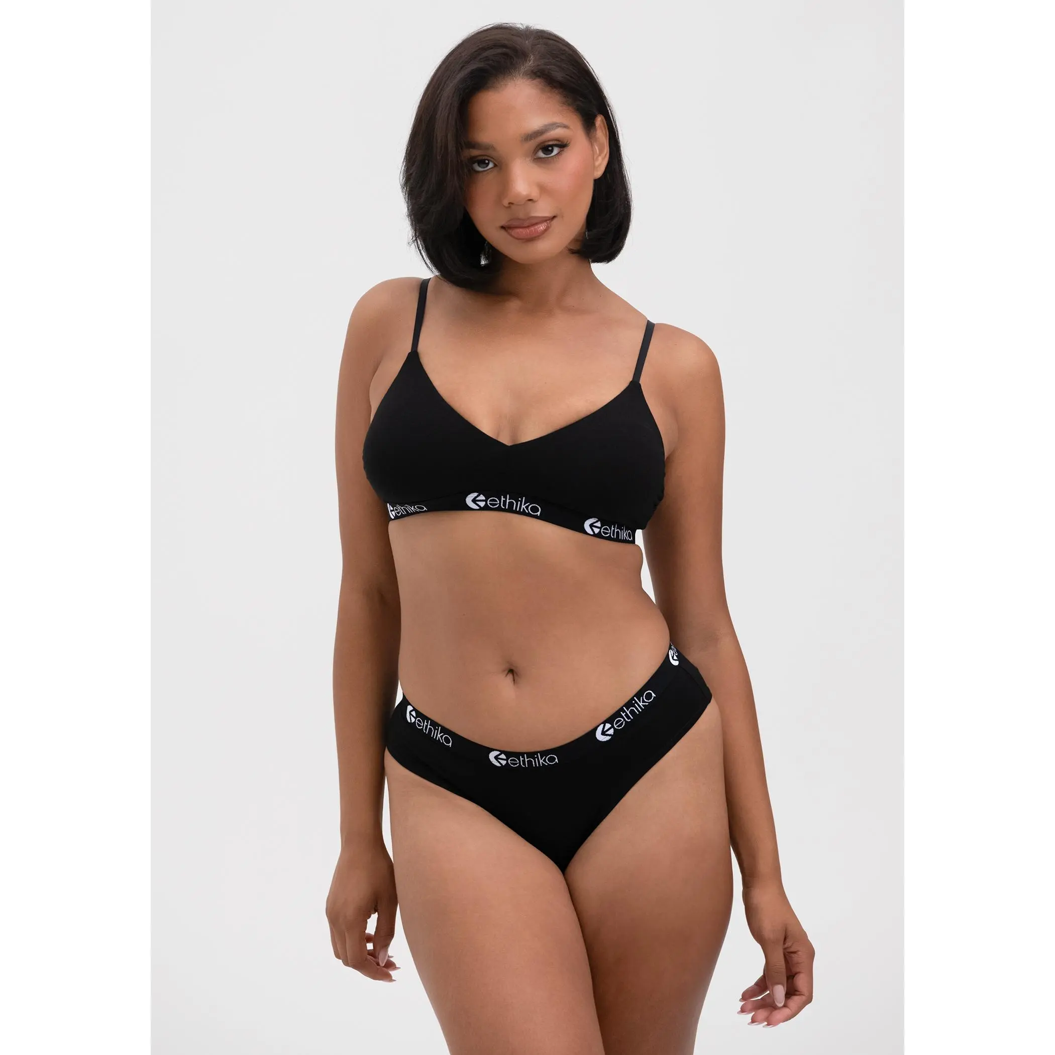 Modal - Midnight Black | Womens Cheeky