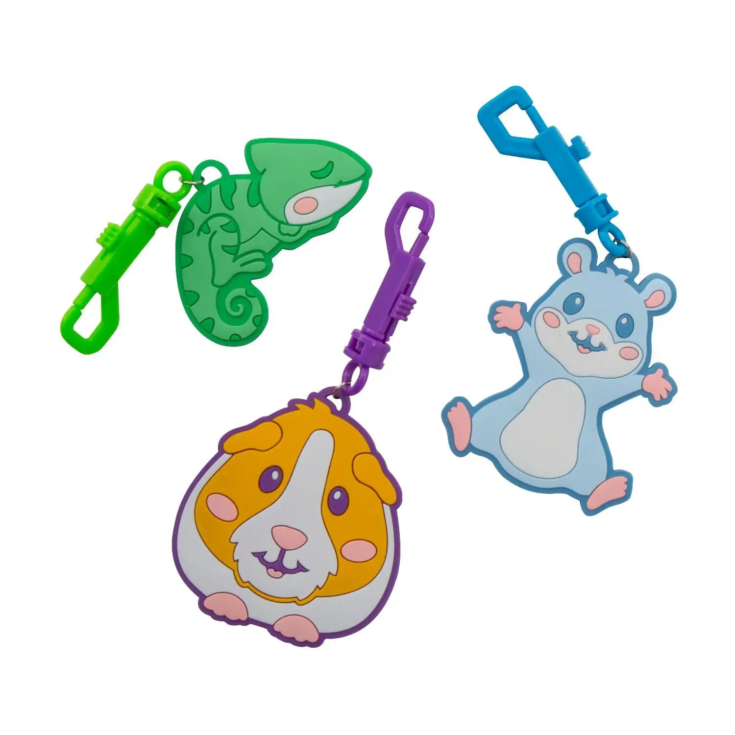 Classroom Pets Backpack Clips - 12 Pc.