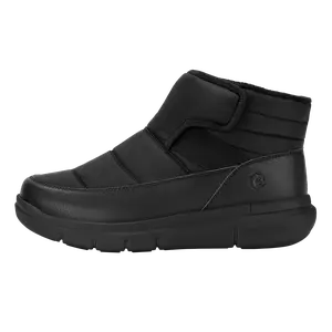 FitVille Mens Winter Boots Wide Width Water Resistant Snow Boots for Men Lightweight Warm Fur Lined