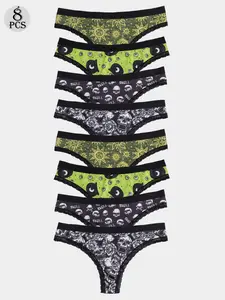 Morvia  Women's Breathable Seamless Underwear, Printed Panties, Soft Elastic Fit, Lightweight Fabric, Daily Wear, Essential Active Lifestyle