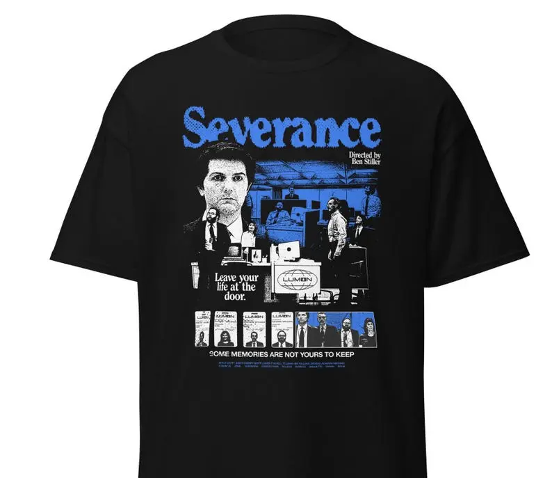 Severance TV Show Graphic Tee | Lumon Industries Fan Shirt | Retro Thriller Sci-Fi T-Shirt