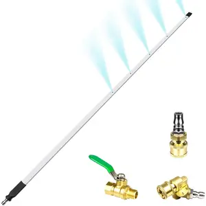 39" Radiator Cleaning Wand, 4500 PSl Radiator Portable Radiator Cleaning Wand with 3 Upgraded 1/4" Quick Couplers Dual-Use Water/Air, Compatible with Household &