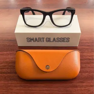 Smart Bluetooth HD 800M Video Camera Glasses Smart Video Record Eyewear Camera Glasses Photography Glasses With Charging Case Box Magnetic Wearable Chargeable Wireless
