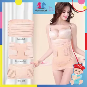 3 in 1 Bengkung Modern Postpartum Abdomen Belt Shapewear Corset