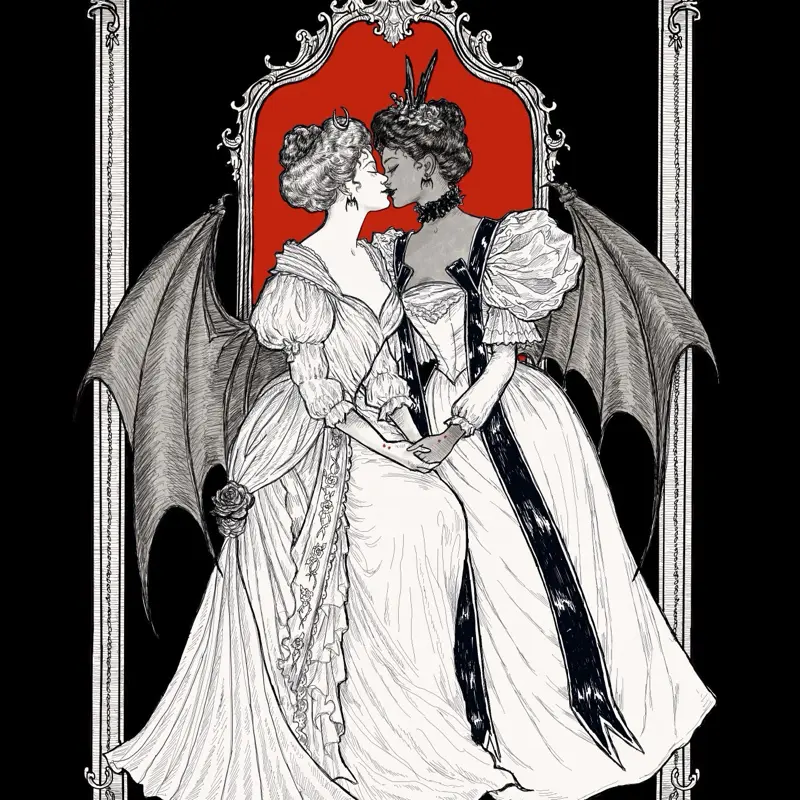 Till Death-red- fine art print