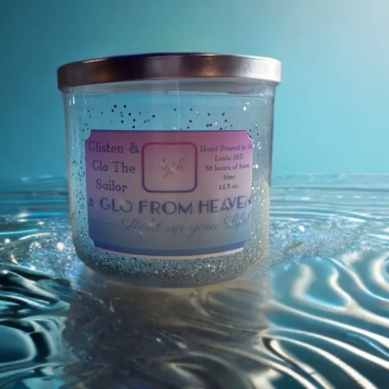 Glisten and Glo The Sailor Cologne Scented Candle