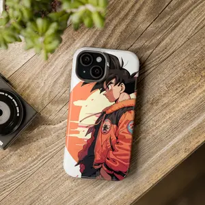 Goku iPhone MagSafe Tough Case | Dragon Ball Z Anime Case Design | Available for iPhone 15/14/13 Pro/Max/Mini
