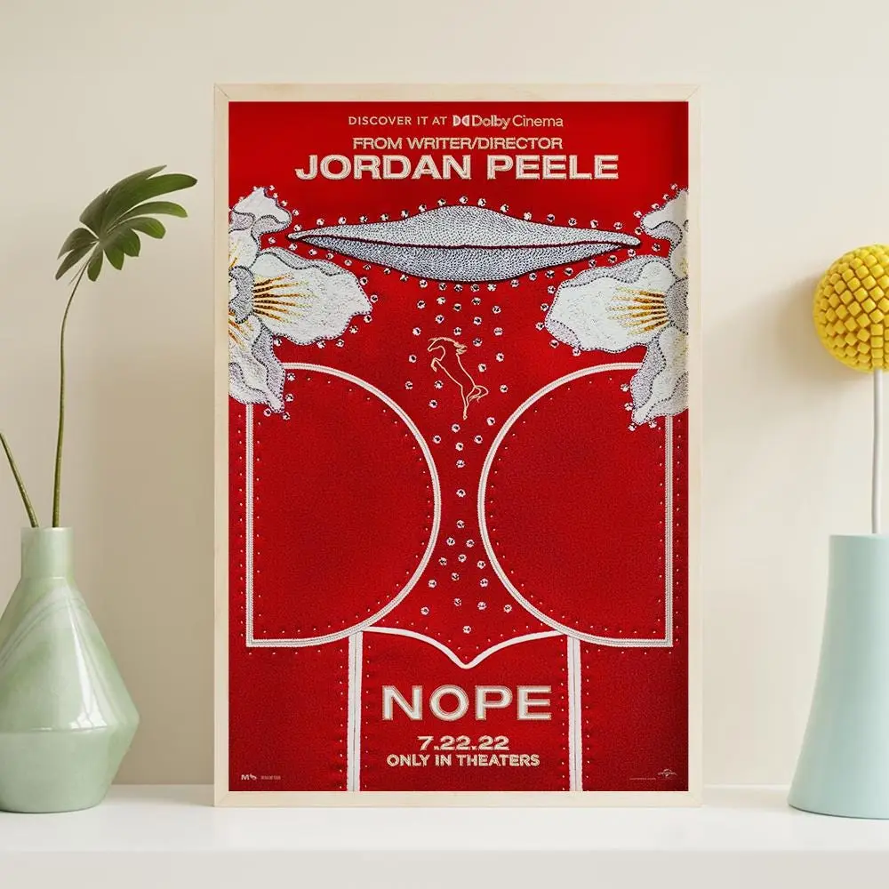 NOPE Movie Poster HD Poster Vintage Poster Art Collectibles Home decoration Wall Art Unframed Artistic Decor Photo Print