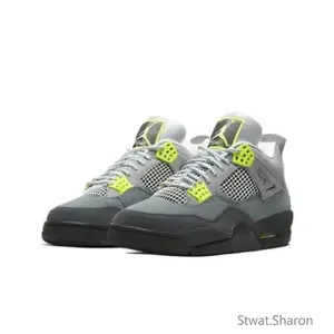Retro-style Se neon casual sports versatile durable and comfortable basketball shoes