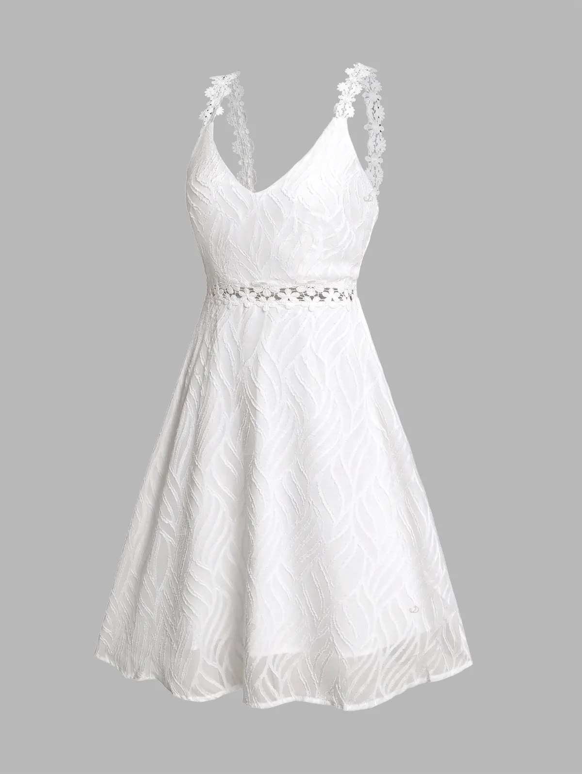 knee length dresses for ladies Short White A-Line Homecoming Dress with Glitter White / 2
