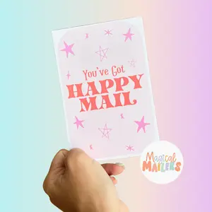 Happy Mail Insert Card