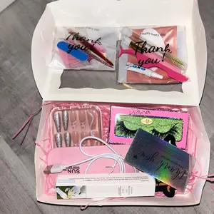 Nail and eyelash box
