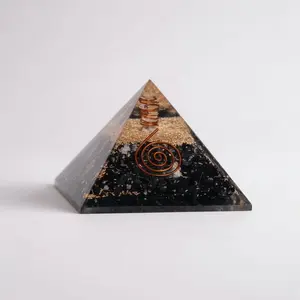 Black Tourmaline Orgonite Pyramid