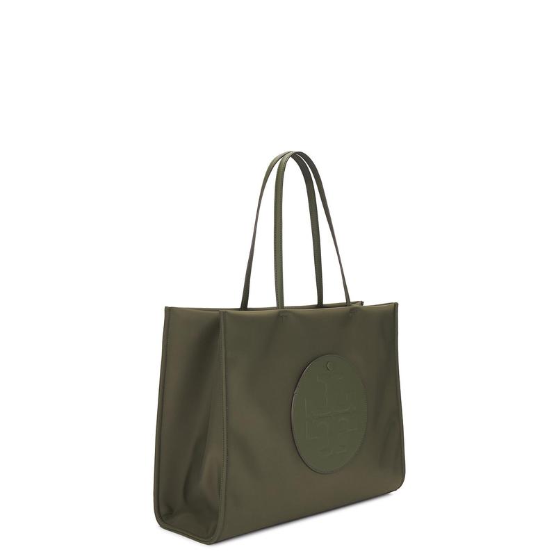 Tory Burch Ella Tote Bag in Olive Green