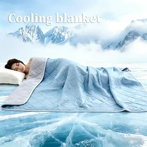 ROSEKIND Summer Cooling Blanket,Summer Blankets for Hot Sleepers,Air Conditioning Bedroom Sleep Prevent Colds Soft Comfortable for Hot Sleepers Cooling Quilt Soft Elastic Breathable