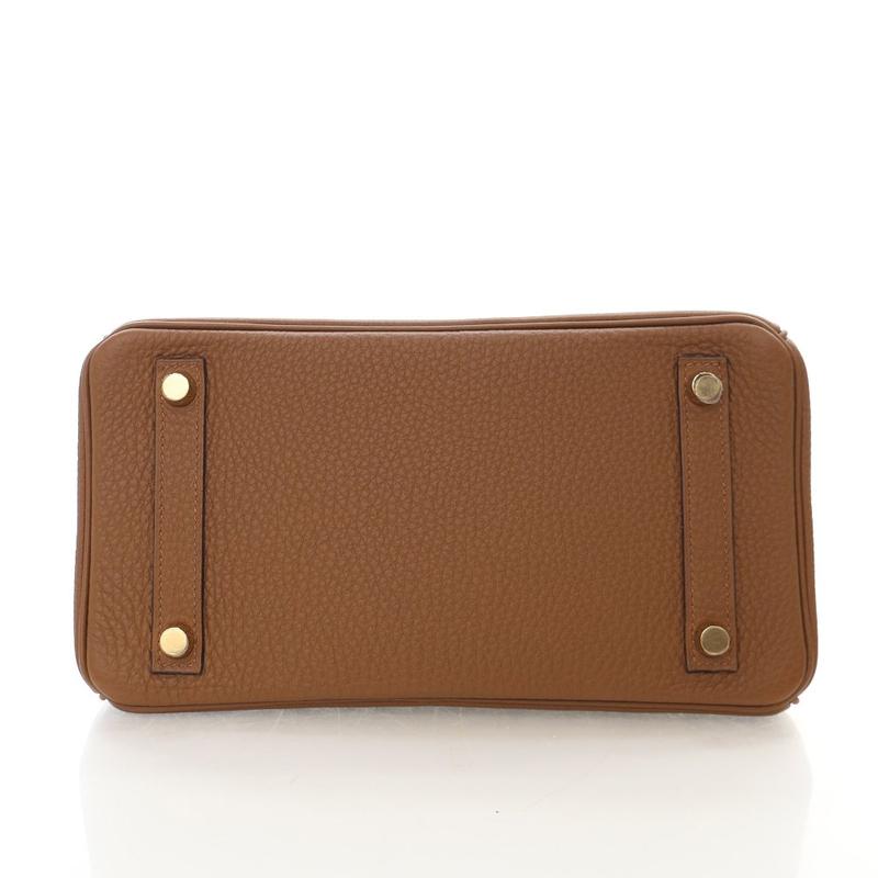 Pre-owned Togo Tote Bags Hermes Alezan Birkin 25