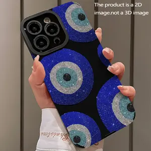 Hand-Painted Artistic Pattern Shockproof Ultra-Thin Phone Case, Cover, Accessories, Suitable for iPhone 16/15/14/13/12/11 Pro Max, Stylish Gift for Him or Her