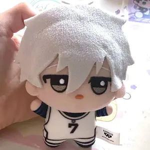 10cm Blue Lock Plush Keychain Nagi Seishiro Stuffed Plushies Bag Pendant Itoshi Sae Mikage Reo Kawaii Plush Doll Toy Gift