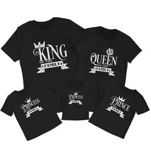 King Queen Prince and Princess Family Matching Shirts Matching Family Outfits ,Matching Tees, Family , Suits Womenswear T-Shirt Cotton Comfortable