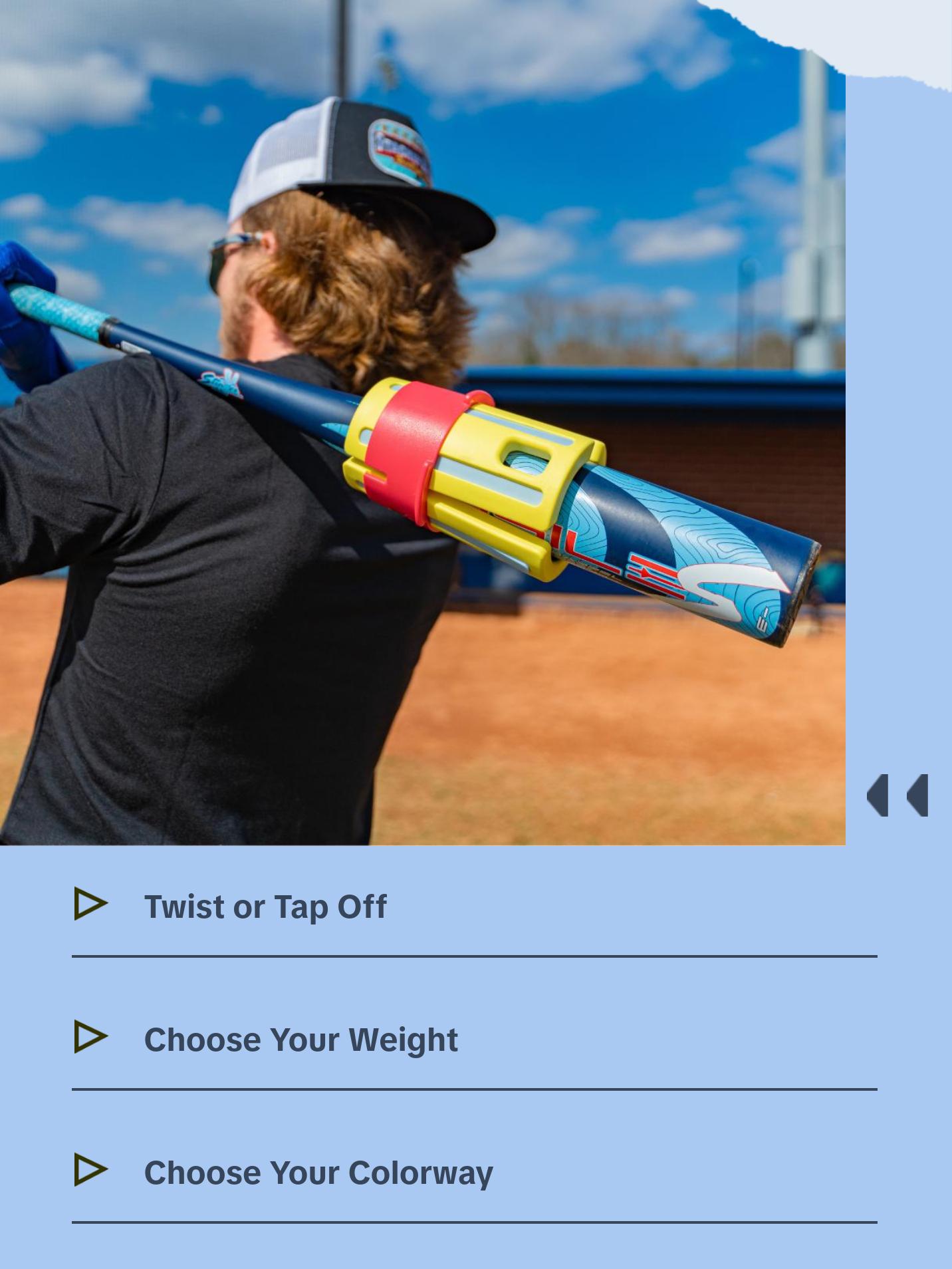 "NAN" Colorway - Baseball Bat Weight