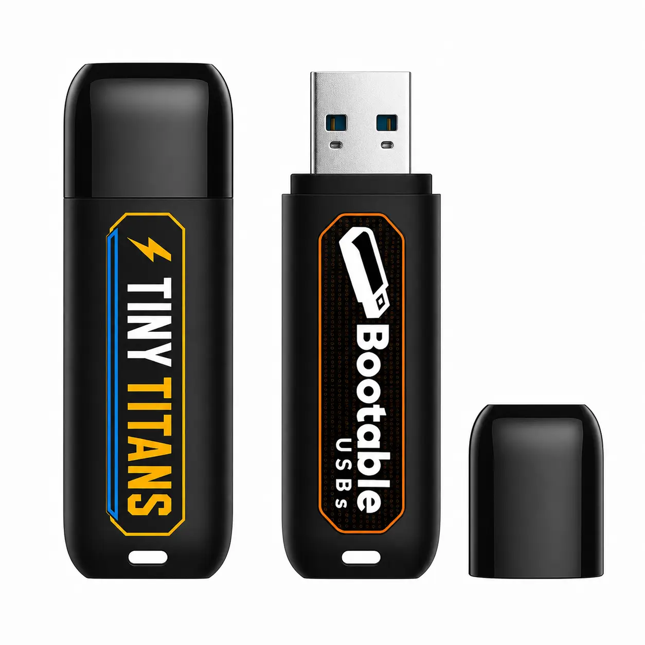 Tiny Titans | 32GB Lightweight Linux Multiboot USB